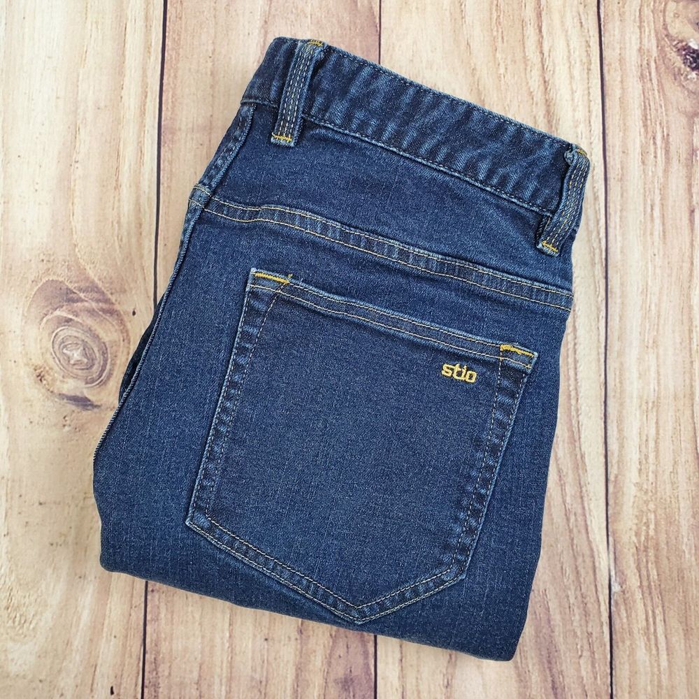 Stio Men's Slim Straight Jeans - Dark Blue